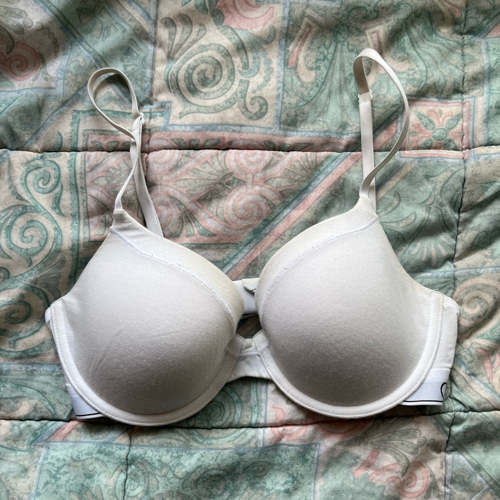 Calvin Klein white bra